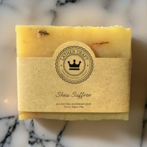 Shea_Saffron soap